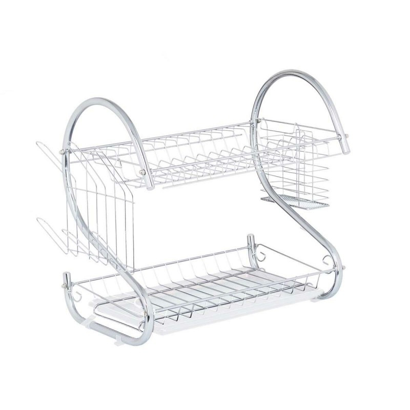 Scolapiatti da Lavandino Kinvara W3816-1050 Bianco 45,5 x 24,5 x 37,5 cm
