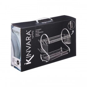 Scolapiatti da Lavandino Kinvara W3816-1050 Bianco 45,5 x 24,5 x 37,5 cm
