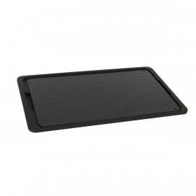 Piastra per Scongelamento Rapido di Alimenti Percutti   Nero 39 x 23 cm Funzione scongelamento (2 Unità)