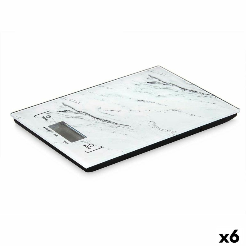 bilancia da cucina Kinvara EKS-022 5KG Bianco 5 kg Marmo (6 Unità)