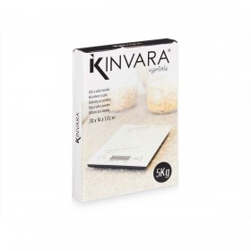 bilancia da cucina Kinvara EKS-022 5KG Bianco 5 kg Marmo (6 Unità)