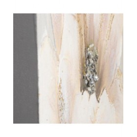 Quadro Alexandra House Living Nature Tela Legno di abete 60 x 3 x 60 cm