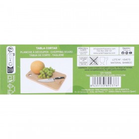 Tagliere Quttin Quttin Bambù 27 x 15 x 1,5 cm (12 Unità) (27 x 15 cm)