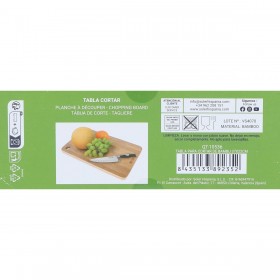 Tagliere Quttin Quttin Legno, bambù Bambù (6 Unità) (37 x 22 cm)