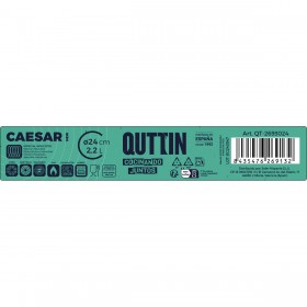 Casseruola con coperchio in vetro Quttin 2,2 L (4 Unità)