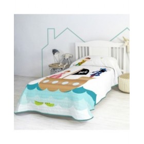 Trapunta HappyFriday Mr Fox Multicolore 200 x 260 cm Peter Pan