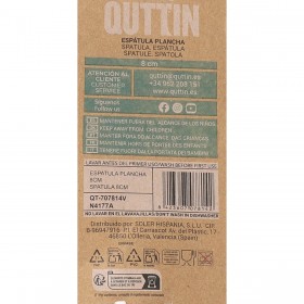 Spatola per Piastra Quttin Bio 8 cm 0,8 mm (24 Unità) (8 cm)