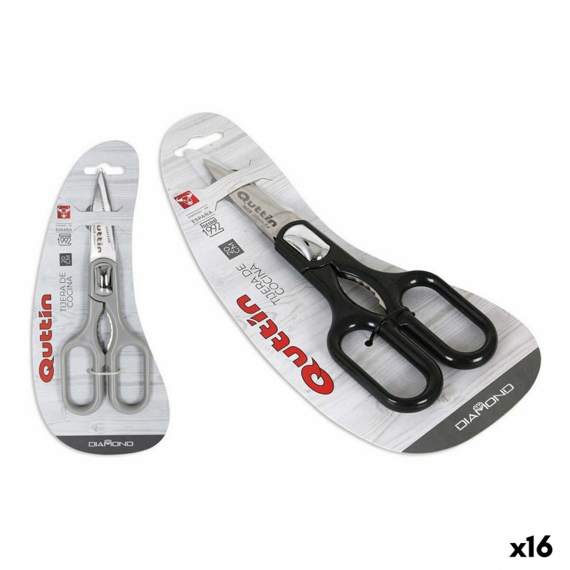 Forbici da Cucina Quttin 50385 (16 Unità)