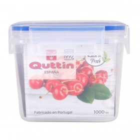 Porta pranzo Quttin Quttin Rettangolare 1 L 15 x 10 x 12 cm (12 Unità)