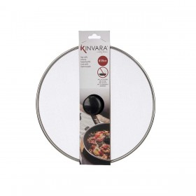 Coperchio per Padella Kinvara KT09-4244A SS29CM Acciaio 29 x 2 x 29 cm Griglia (24 Unità)
