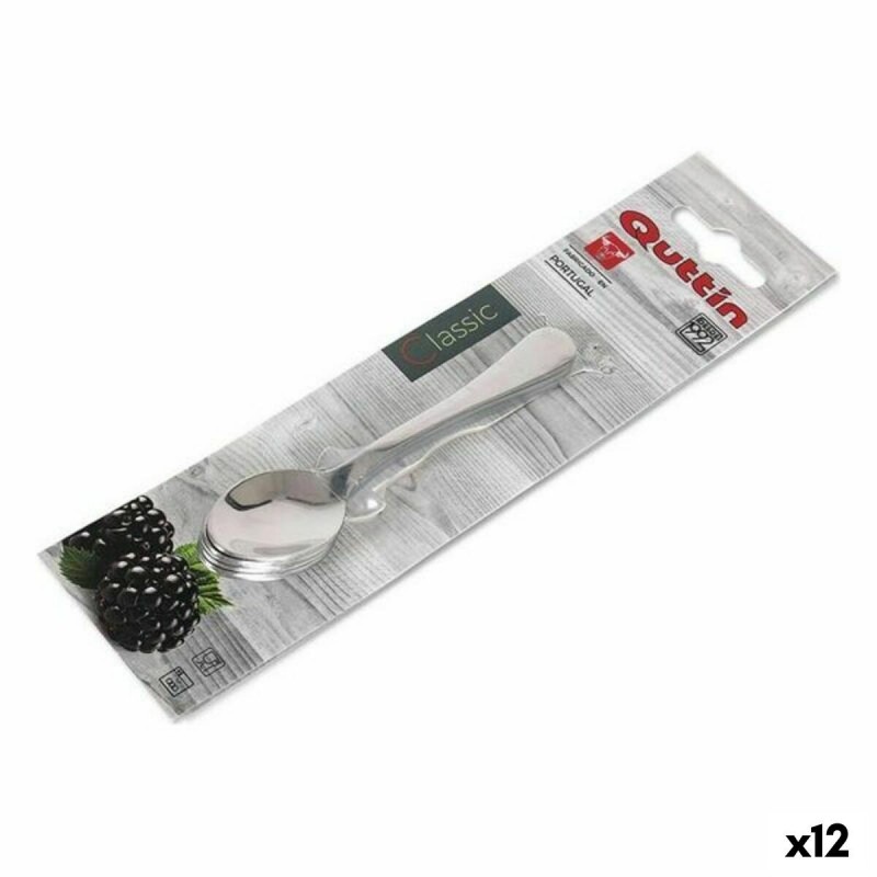 Cucchiaini da Caffè Quttin Classic (6 pcs) 6 Pezzi (12 Unità)