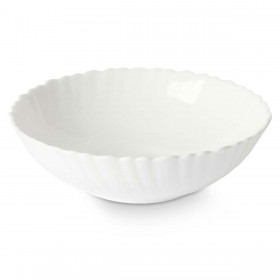 Ciotola Vivalto LSLW-70 Bianco Vetro opalino 17,5 x 5,5 x 17,5 cm (24 Unità)