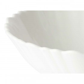 Ciotola Vivalto LSLW-60 Bianco Vetro opalino 15,5 x 5 x 15,5 cm (36 Unità)