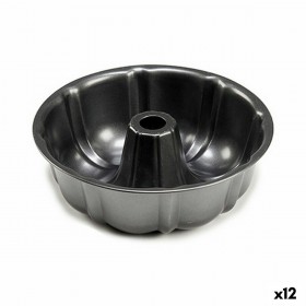 Stampo per Torte Kinvara CK62863-17 Grigio scuro Metallo Acciaio al carbonio 25,4 x 8 x 25,4 cm (12 Unità)