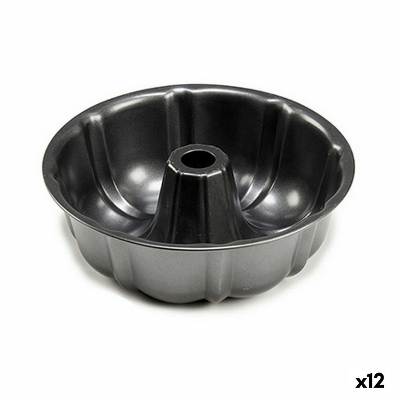 Stampo per Torte Kinvara CK62863-17 Grigio scuro Metallo Acciaio al carbonio 25,4 x 8 x 25,4 cm (12 Unità)