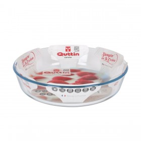 Pirofila da Forno Quttin   Vetro 2,3 L ø 26 x 5,9 cm (6 Unità)