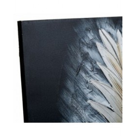 Quadro Alexandra House Living Nature Tela Legno di abete 90 x 3 x 60 cm