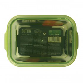 Porta pranzo Quttin Rettangolare 1L 22 x 15,5 x 6,5 cm (6 Unità)