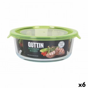 Porta pranzo Quttin Verde 900 ml 19 x 18 x 7 cm (6 Unità)
