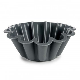 Stampo per Dolci Kinvara HH477 Grigio chiaro Grigio scuro Silicone 1,5 L 24,5 x 10 x 24,5 cm (6 Unità)