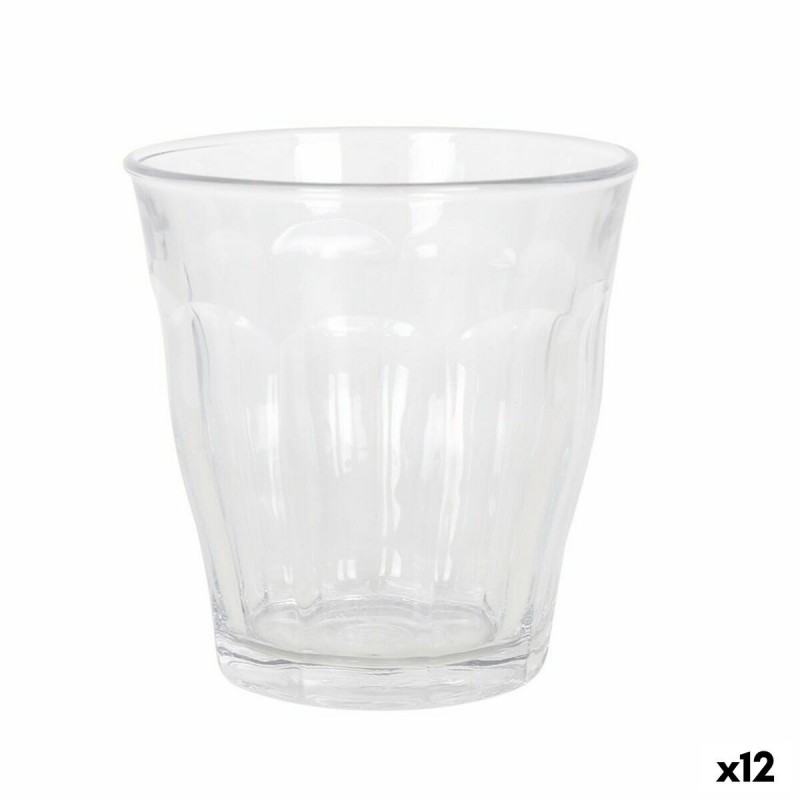 Set di Bicchieri Duralex Picardie Trasparente 4 Pezzi 310 ml (12 Unità)
