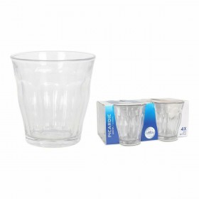 Set di Bicchieri Duralex Picardie Trasparente 4 Pezzi 310 ml (12 Unità)