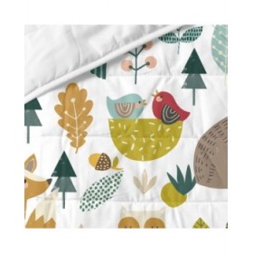 Trapunta HappyFriday Moshi Moshi Multicolore 200 x 260 cm Bosco