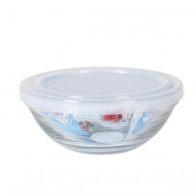 Porta Pranzo Rotondo con Coperchio Duralex FreshBox 310 ml (12 Unità)
