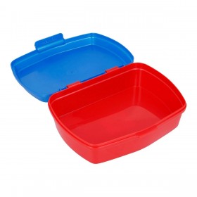 Contenitore per Sandwich Super Mario Plastica Rosso Azzurro (17 x 5.6 x 13.3 cm)