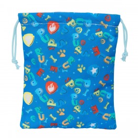Cestino per la Merenda The Paw Patrol Pups rule Azzurro