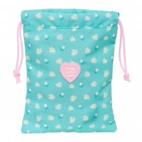 Portamerenda Peppa Pig Pretty flowers Giallo Menta