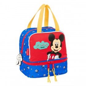 Portamerenda Mickey Mouse Clubhouse Good day Azzurro 20 x 20 x 15 cm