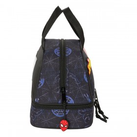 Portamerenda Spider-Man Attack Nero 20 x 20 x 15 cm