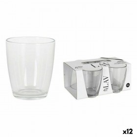 Set di Bicchieri LAV 65357 340 ml 4 Pezzi (4 Unità) (12 Unità)