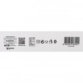 Set di Bicchieri LAV Aras 305 ml 4 Pezzi (12 Unità)