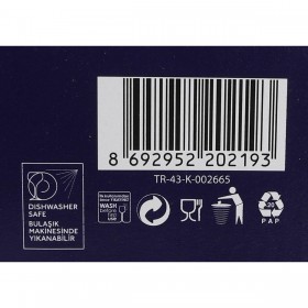 Set di Bicchieri LAV Odin 6 Pezzi (4 Unità) (356 ml)