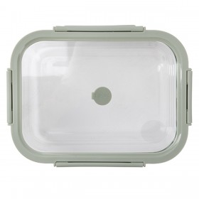 Porta pranzo Ermetico Lékué Vetro Borosilicato Rettangolare 1,05 L