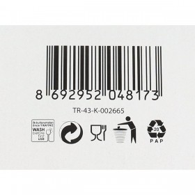 Set di Bicchieri LAV Lune 365 ml Vetro 6 Pezzi (8 Unità)