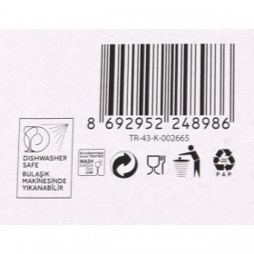 Set di Bicchieri LAV Nora 325 ml 6 Pezzi (8 Unità)
