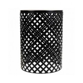 Supporto per Vaso Alexandra House Living Nero Ferro Piastrella 38 x 50 x 38 cm 2 Pezzi