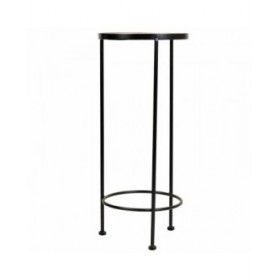 Supporto per Vaso Alexandra House Living Nero Ferro Piastrella 30 x 68 x 30 cm 3 Pezzi