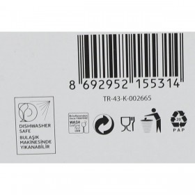 Set di Bicchieri LAV Misket 300 ml Cocktail 6 Pezzi (4 Unità)