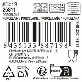 Vassoio per aperitivi Jimena 27 x 9,3 x 4,7 cm (24 Unità)