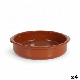 Teglia Azofra Argilla cotta 29 x 27 x 6,5 cm (4 Unità)