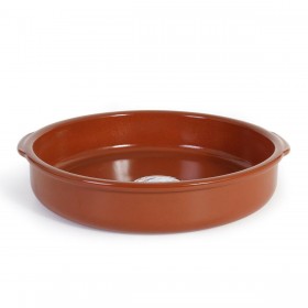 Teglia Azofra Argilla cotta 38,5 x 36 x 7,5 cm (4 Unità)