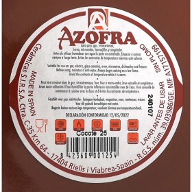 Teglia Azofra Argilla cotta 24,5 x 23 x 16,7 cm Con coperchio (3 Unità)