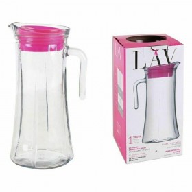 Caraffa in Vetro Trasparente LAV LV-TRU140 PK0001RP (6 Unità) (1400 ml)