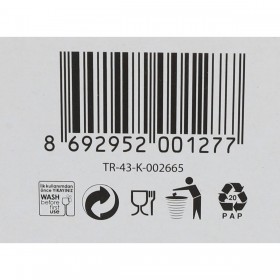 Set di Bicchieri LAV Tuana 320 ml 6 Pezzi (8 Unità)