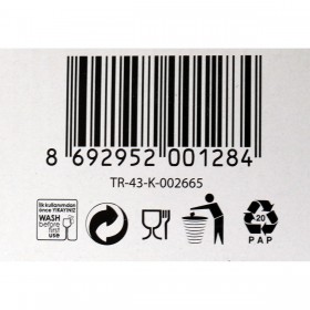 Set di Bicchieri LAV Tuana 330 ml 6 Pezzi (8 Unità)