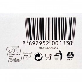 Set di Bicchieri LAV Adora 390 ml 6 Pezzi (8 Unità)